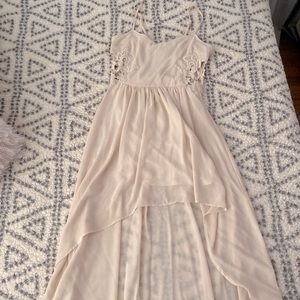 Cream Maxi Dress